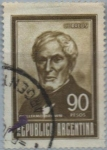 Stamps Argentina -  Guillemo Brown