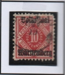 Stamps Germany -  Cifras