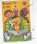 Stamps Brazil -  Día del libro infantil