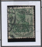 Stamps Germany -  Alegoria