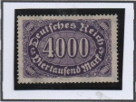 Stamps Germany -  Cifras