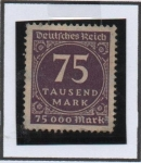 Stamps Germany -  Cifras