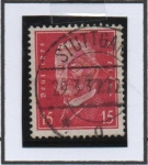 Stamps Germany -  Pres. Paul Von