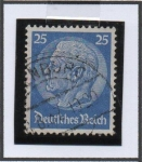 Stamps Germany -  Pres. Von Hindenburg