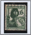 Stamps Germany -  Portador d' escudo