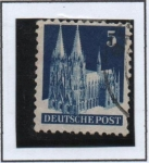 Stamps Germany -  Catedral d' Colonia