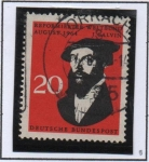 Stamps Germany -  John Calvin