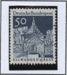 Stamps Germany -  Castillo Ellwange