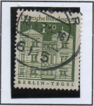 Stamps Germany -  Castillo ' Tegel Berlin