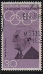 Stamps Germany -  Pierre d' Coubertin