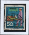 Stamps Germany -  Servicios Voluntarios  Camillero