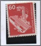 Stamps Germany -  Rayos X