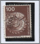 Stamps Germany -  Excavadora d' carbon