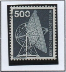 Stamps Germany -  Radiotelescopio Effelsberg