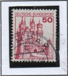 Stamps Germany -  Neuschwanstein