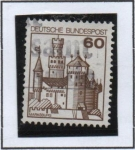 Stamps Germany -  Marksburg