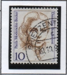 Stamps Germany -  Paula Modersohn