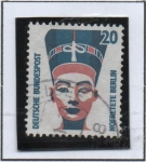 Stamps Germany -  Reina Nefertiti