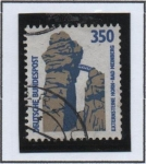 Stamps Germany -  Puente Externsteine