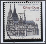 Stamps Germany -  Catedral d' Colonia UNESCO