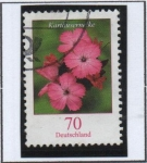 Stamps Germany -  Clusterhead rosa