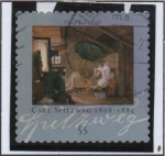 Stamps Germany -  IsCarl Spitzweg Pintor