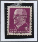 Stamps Germany -  Pres. Chairma Walter