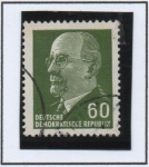 Stamps Germany -  Pres. Chairma Walter