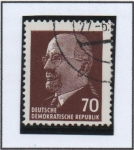 Stamps Germany -  Pres. Chairma Walter