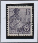 Stamps Germany -  Trabajador d' Acero