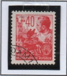 Stamps Germany -  Trabajador d' Laboratorio