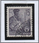 Stamps Germany -  Trabajador d' Acero