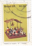 Stamps Brazil -  NAVIDAD