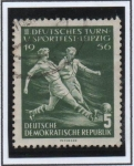 Stamps Germany -  Jugadores d' Futbol