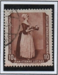 Stamps Germany -  Chica Chocolate, Liotard