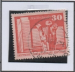 Stamps Germany -  Menmorial Halle