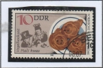 Stamps Germany -  Folclore Sorabo: Boda d' Pajaro