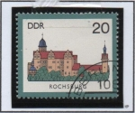 Stamps Germany -  Castillos: Kriebstein