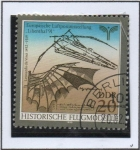 Stamps Germany -  Maquina d' vuelo (Leonardo da Vinci)