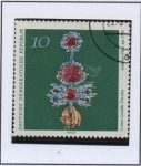 Stamps Germany -  Ornamentos