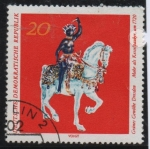 Stamps Germany -  Jinete a Caballo