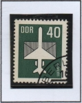 Stamps Argentina -  Avión y sobre