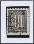 Stamps Germany -  Cifras