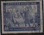 Stamps Germany -  Feria d' Primavera d' Leipzig