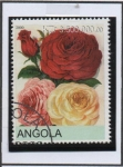 Stamps Angola -  Rosas