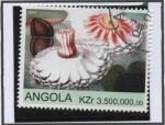 Stamps Angola -  Flores d' Agua