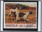 Sellos de Africa - Angola -  Perros d' Raza