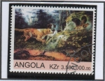 Stamps Angola -  Perros d' Raza