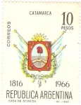 Stamps Argentina -  Catamarca