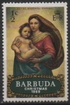 Stamps Antigua and Barbuda -  La Madona Xistina